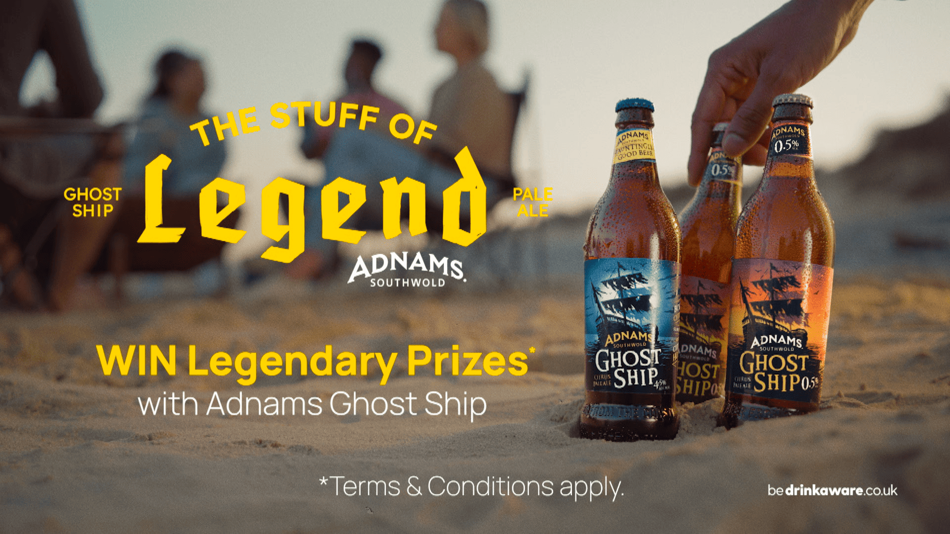 End Slate with Bottles from Adnams Brand Film Summer Campaign 