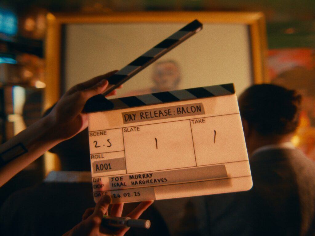 video agency clapper board